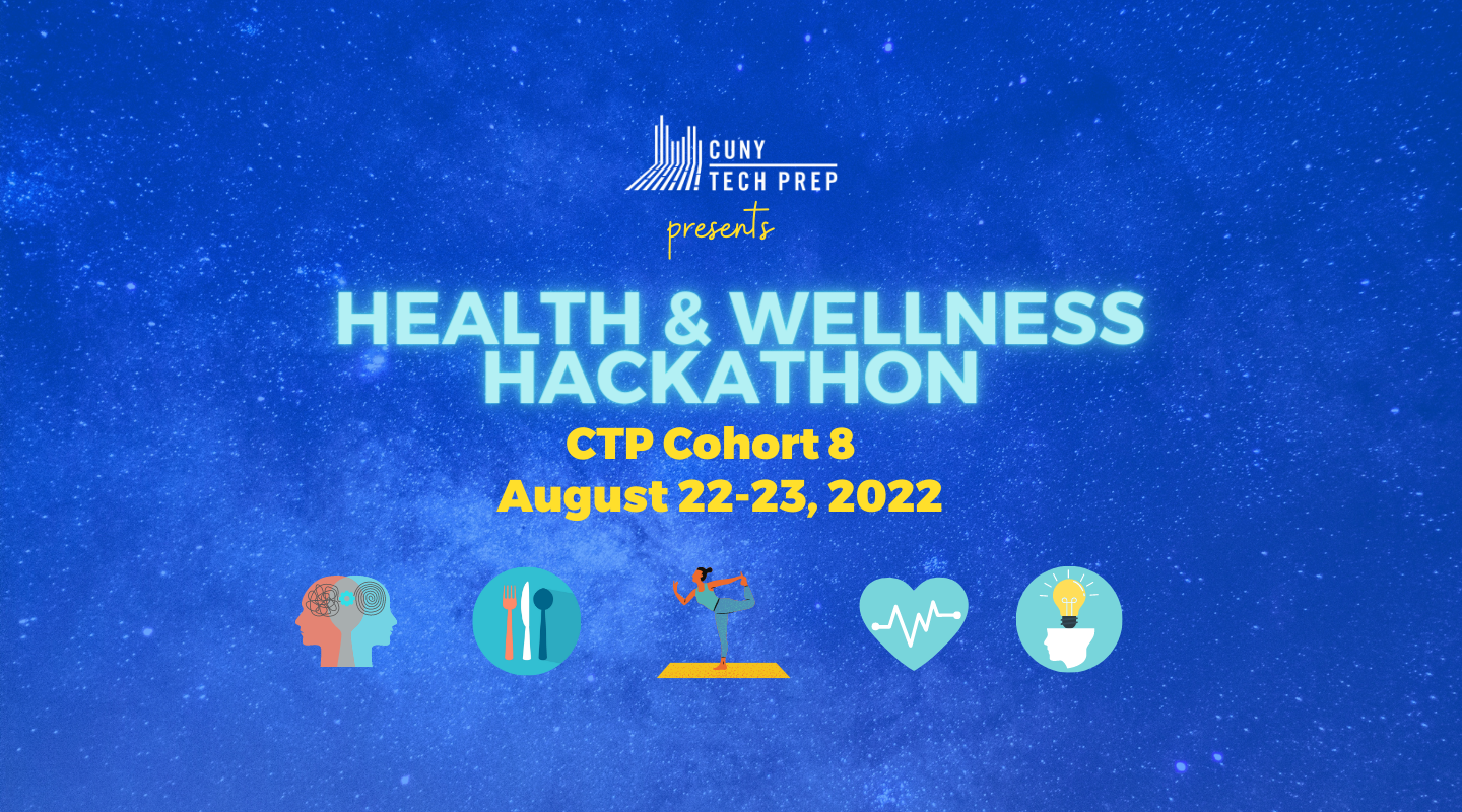 Health and Wellness Hackathon banner image